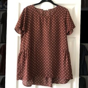 Pleione work blouse